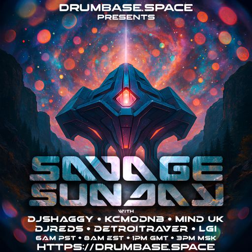 Mind (UK) - Drumbase.space - LIVE Savage Sunday - Space Invader