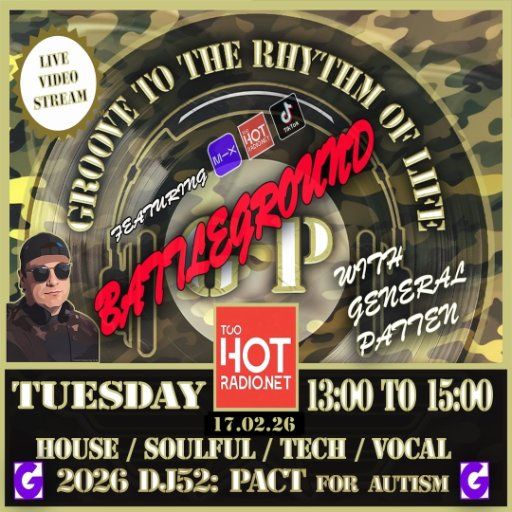 GROOVE TO THE RHYTHM OF LIFE with General Patten (HOUSE/VOCAL/SOUFUL)