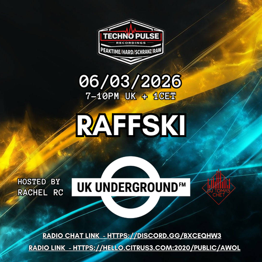 RaFFski - UK Underground FM on Awol radio 06.03.2026