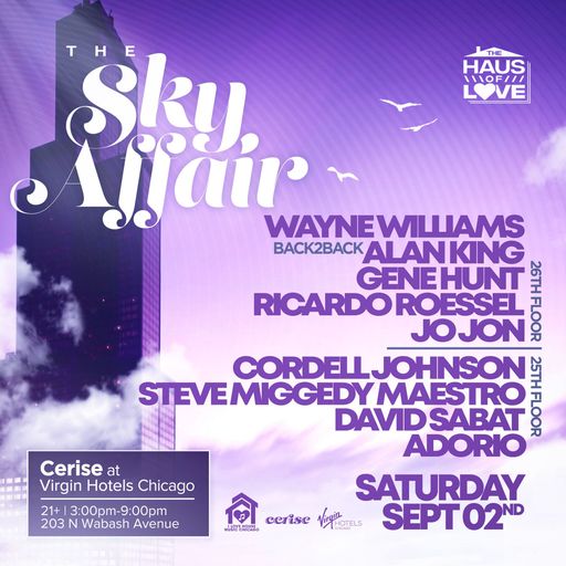 An Evening At Cerise: Sky Affair Labor Day Edition - 3 Sep 2023