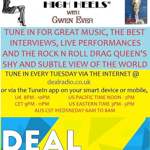 A LOW LIFE IN HIGH HEELS WITH GWEN EVER RADIO SHOW 27TH JULY 2021 EDITION