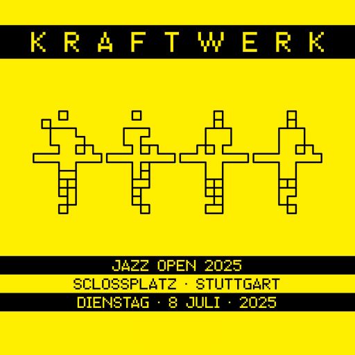 Kraftwerk LIVE at Jazz Open (Stuttgart - Germany) - 8 July 2025