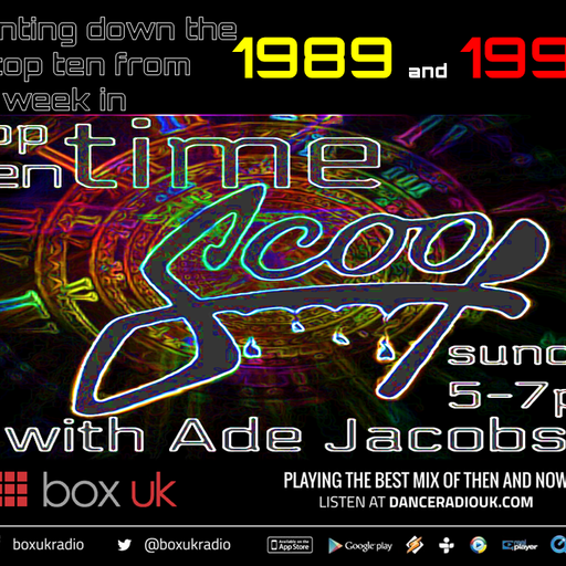 Ade Jacobs - Top 10 Time Scoop 1989 & 1993 - Box UK - 9/9/18