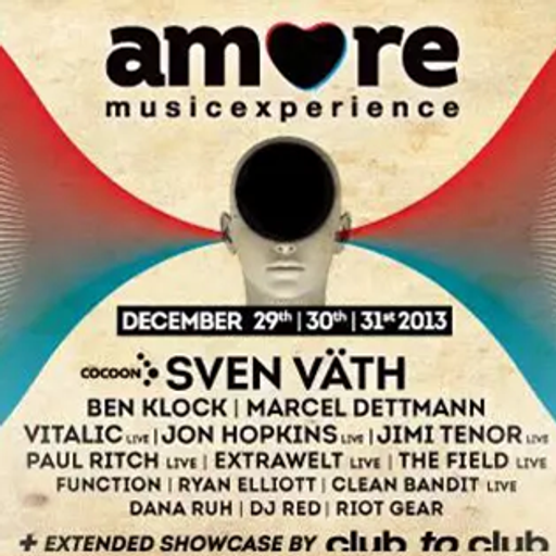 Sven Väth at "Amore Music Experience" @ Fiera di Roma (Roma-Italy) - 31 December 2013
