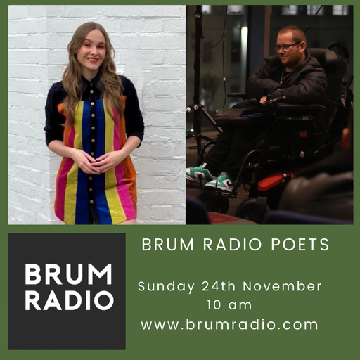 Brum Radio Poets with Rick Sanders November 2024 (24/11/2024)