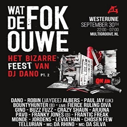Buzz Fuzz at "Wat de Fok Ouwe 2.0" @ Westerunie (Amsterdam-NL) - 30 September 2017