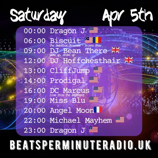 Biscuit-Saturday Pajama Show- Beach Grooves Vol. 1- Live on Beats Per Minute Radio 5.4.2025