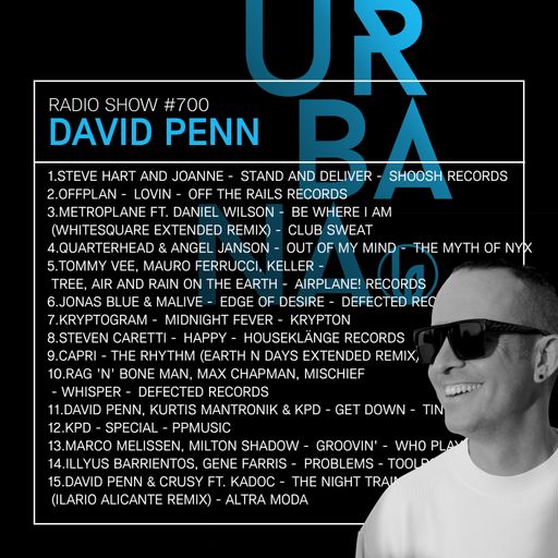Urbana Radio Show by DAVID PENN #700