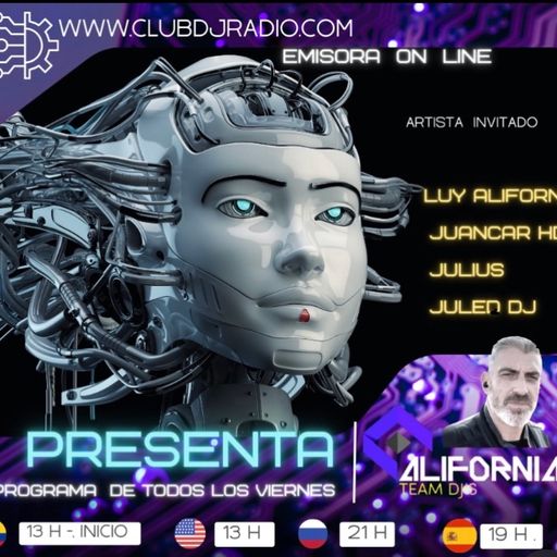 JULEN ALIFORNIA TEAM DJS RADIO SHOW-CLUBDJRADIO