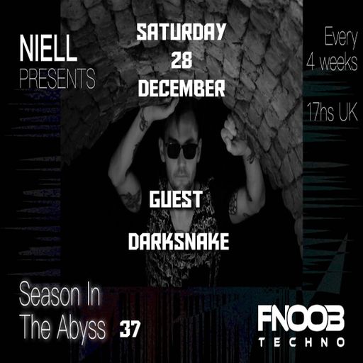 Darksnake Special Techno "Season In The Abyss 37" Fnoob Techno Radio 28.12.2024