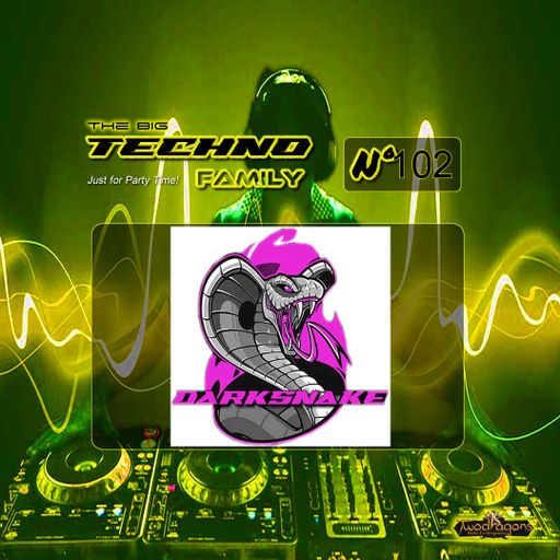 Darksnake Special Techno "The Big Techno Family 102" Radio TwoDragons 6.4.2024