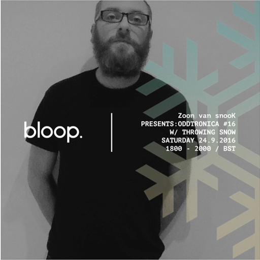 Zoon van snooK presents: Oddtronica #16 w/ special guest: Throwing Snow - 24.09.16