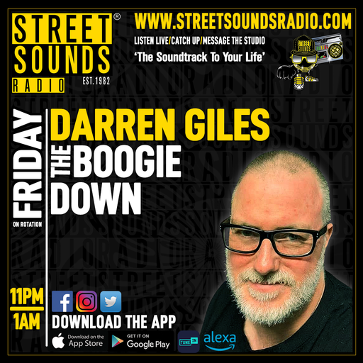 The Boogie Down Show with Darren Giles on Street Sounds Radio 2300-0100 29/08/2025