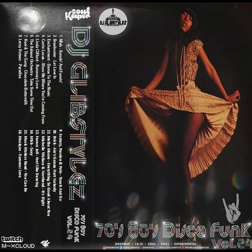 DJ GlibStylez - 70's 80's Disco Funk Vol.24