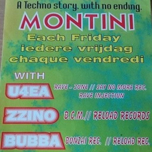 U4EA at Rave-Zone Montini (St Truiden - Belgium) - 14 January 1994