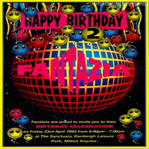 DJ Ratty - Fantazia - 2nd Birthday Celebration - The Sanctuary, MK - 23.4.93