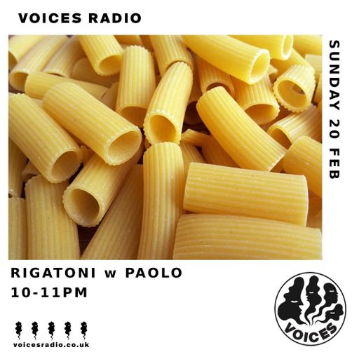 Rigatoni w/ Paolo - 20/02/22
