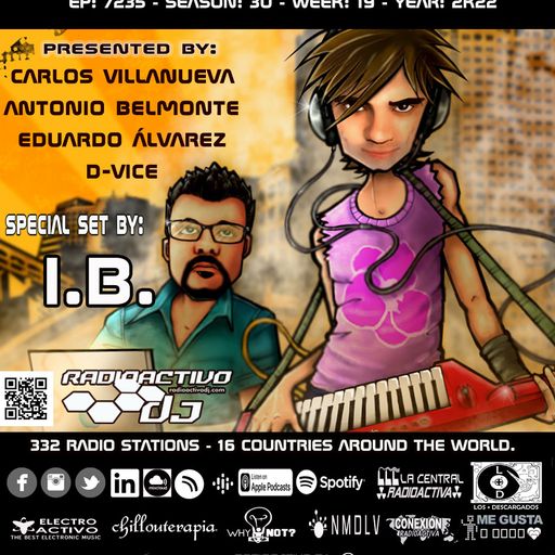 RADIOACTIVO DJ 19-2022 BY CARLOS VILLANUEVA, ANTONIO BELMONTE, EDUARDO ÁLVAREZ & D-VICE