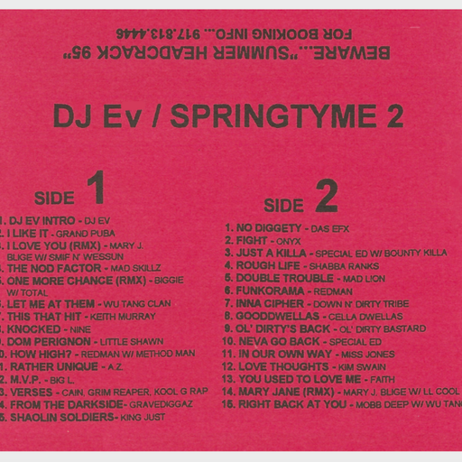 DJ Ev - Springtyme Pt 2 (1995)
