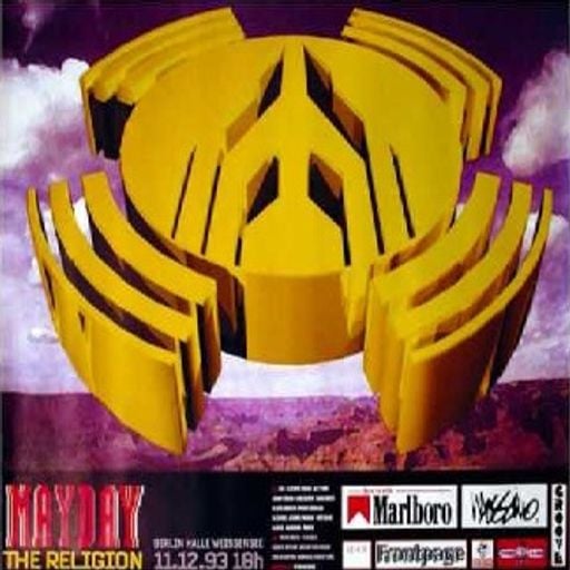 Luke Slater at "Mayday - The Religion" @ Die Halle (Berlin-Germany) - 11 December 1993