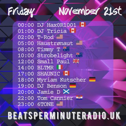 BPM Radio, Friday feeling. BREAKS BABY!!! 21/11/25