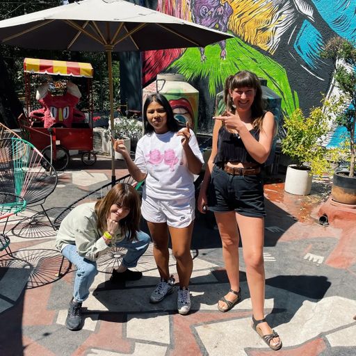 Marina with Melissa Santamaria and TAYHANA // 02-04-22