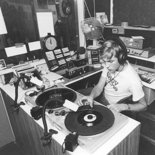 Decibel Radio 96.2 FM Amsterdam - 3 januari 1983 - einde kerstmarathon - John Holden (Adam Curry)