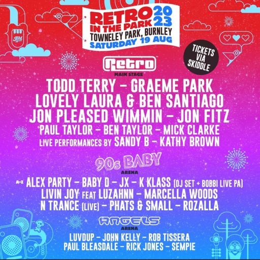 This Is Graeme Park: Retro In The Park Burnley 19AUG23 Live DJ Set