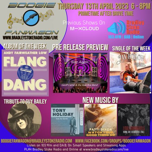 Boogie Fanwagon 13th April 2023