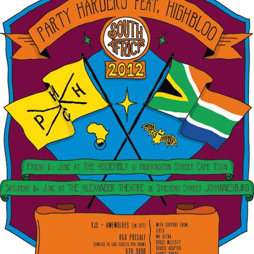 Party Harders Mix - South Africa Tour 2012