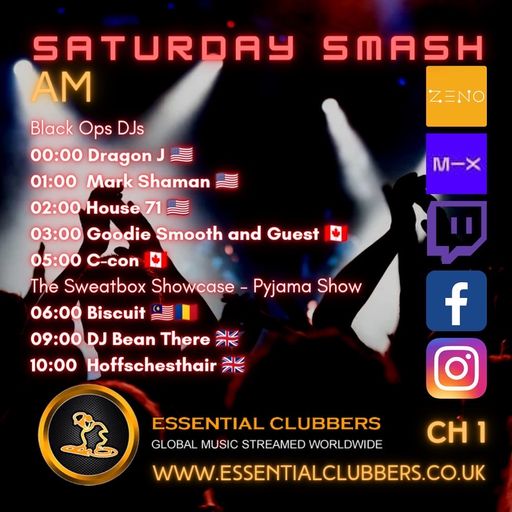 Biscuit- Saturday Pajama Show- Live on Essential Clubbers Radio 16.07.2022