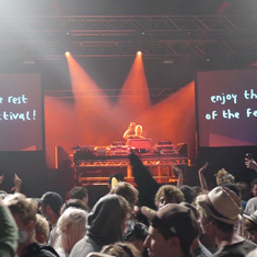 Mr Scruff DJ Mix from the Revellers Tent, Big Chill, Saturday 7th August 2010