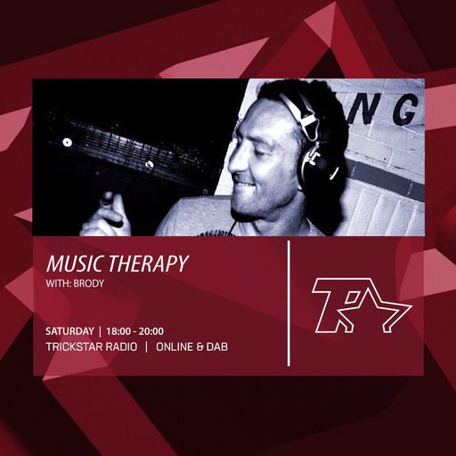 TrickstarRadio Listen again "Music Therapy with Brody & Special guest Steve Cox  8TH FEB 2020