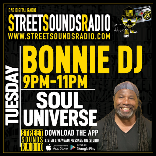 Soul Universe with Bonnie DJ on Street Sounds Radio 2100-2300 13/09/2022