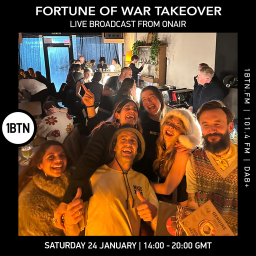 Fortune Of War Takeover live broadcst from Onair - 24.01.26