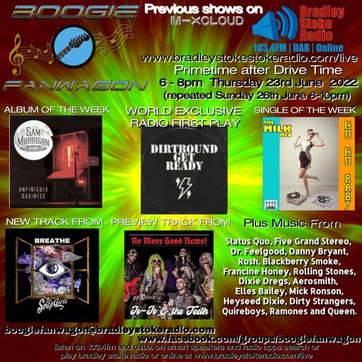 Boogie Fanwagon 23rd June 2022