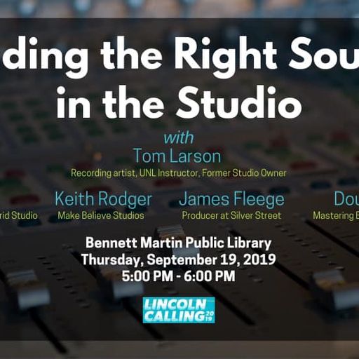 Polley Music Library KZUM show September 28/29, 2019: recording discussion panel part 1
