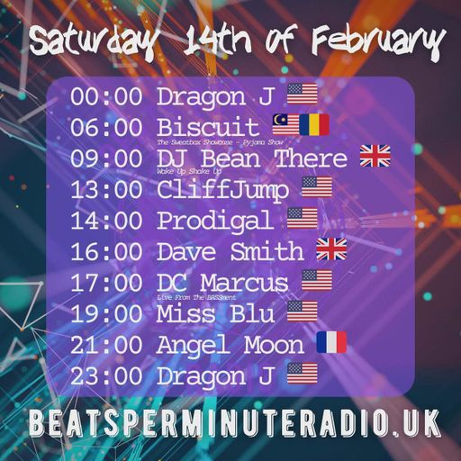 Biscuit- Valentine's Pajama Show- Live on Beats Per Minute Radio 14.2.2026