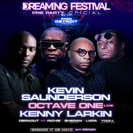 Kenny Larkin at "Dreaming Festival Pre-Party" @ Sky Center (Medellin-Colombia) - 17 May 2025