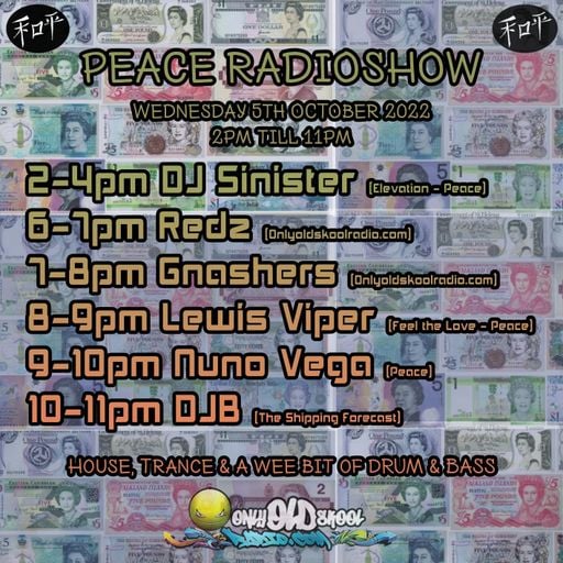 Dj-Sinister - Live on Only Old Skool Radio - 05-10-2022