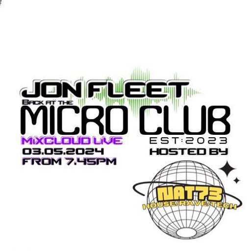nat73  live fri  10/5/24  7.45-10pm  in the microclub Jon fleet surprise buisness !