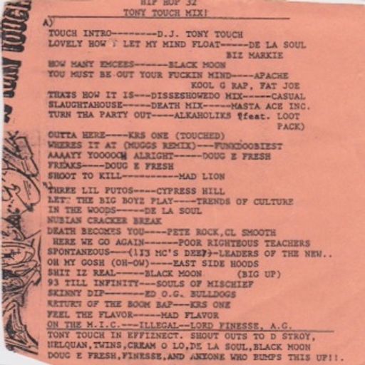 Tony Touch - Hip Hop #32 (1993)