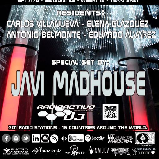 RADIOACTIVO DJ 12-2021 BY CARLOS VILLANUEVA, ELENA BLÁZQUEZ, ANTONIO BELMONTE Y EDUARDO ÁLVAREZ