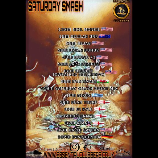 Biscuit- Saturday Pajama Show- Live on Essential Clubbers Radio 1- 1.05.2021
