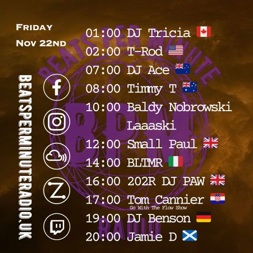 TimmyT-Live on BPM Radio-House Party-221124