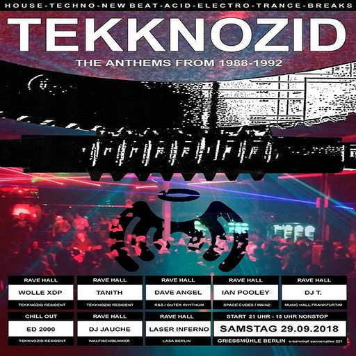 Tanith at "Tekknozid" @ Griessmühle (Berlin - Germany) - 29 September 2018