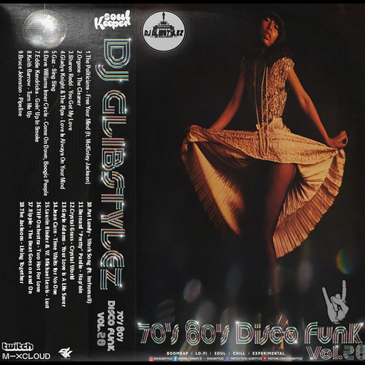 DJ GlibStylez - 70's 80's Disco Funk Vol.28