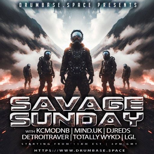 Mind (UK) - Drumbase.space - LIVE Savage Sunday - Unravel The Truth