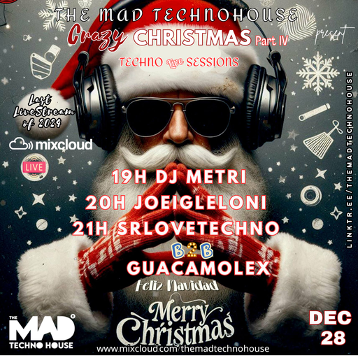 DJ METRI CRAZY CHRISTMAS TECHNO SESSIONS PART IV 28.12.24