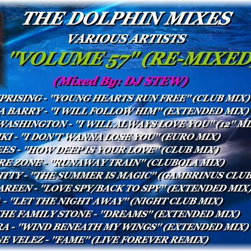 THE DOLPHIN MIXES - VARIOUS ARTISTS - ''VOLUME 57'' (RE-MIXED)